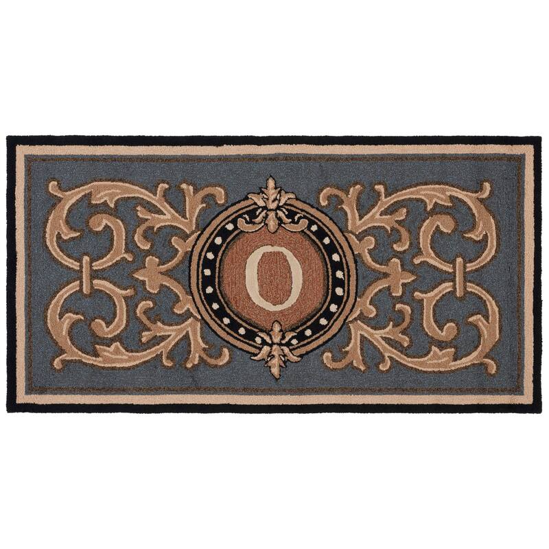 SAFAVIEH Handmade Monogram Griseldis Casual Rug