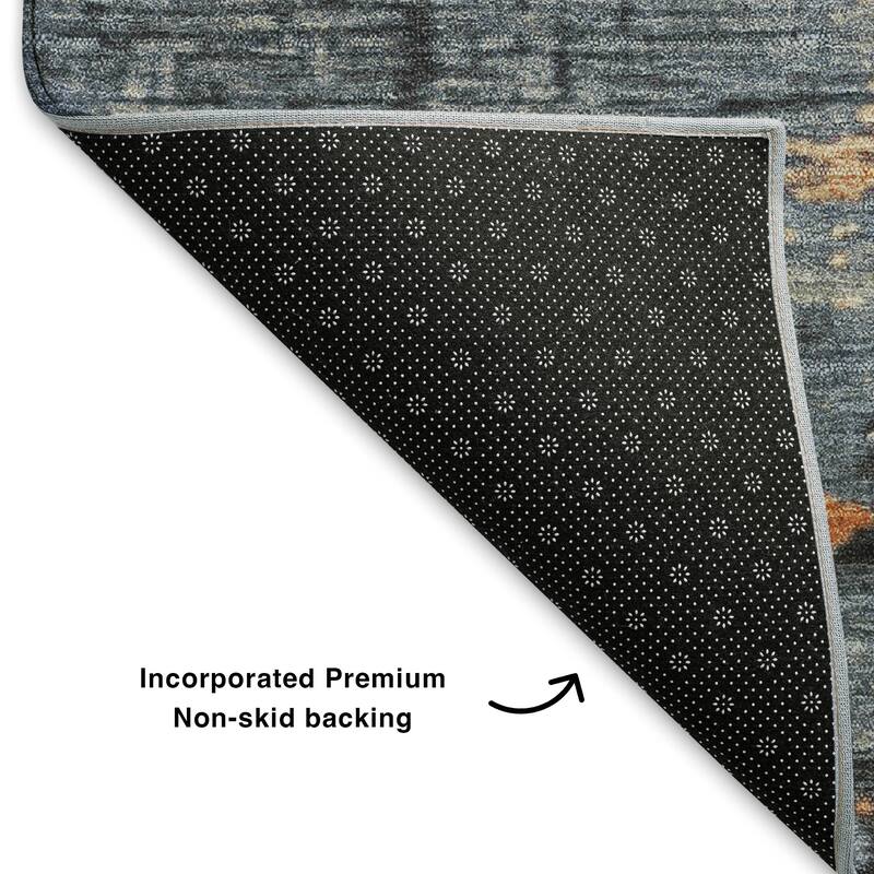 Premium Washable Super Soft Abstract Modern Mayfield Rug