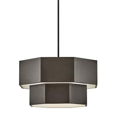 Hinkley Lighting 46994 Facet 7 Light 23" Wide Waterfall Chandelier