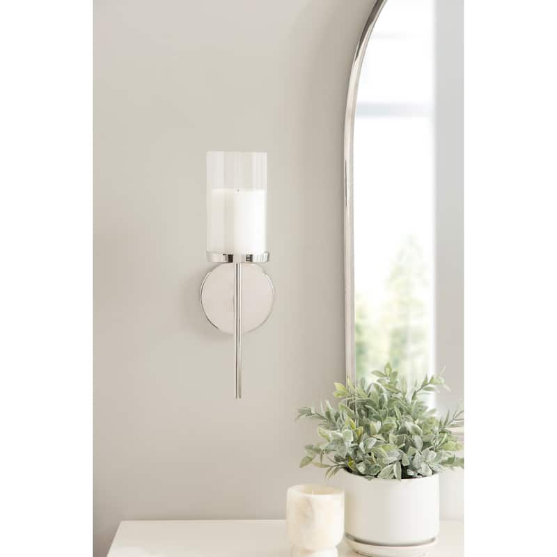 Kate and Laurel Blaise Metal Wall Sconce