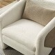 preview thumbnail 13 of 15, Mid Century Modern Armchair,Swivel Chair for Living Room, Bedroom - 30" x 29.5"
