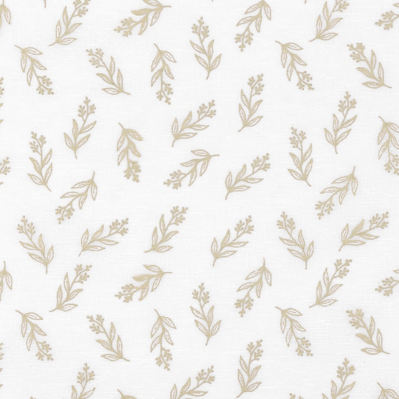 No. 918 Hawthorne Floral Leaf Sheer Rod Pocket 1-Piece Kitchen Curtain Valance