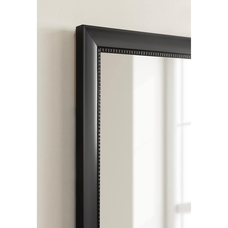 Kate and Laurel Monetta Rectangle Bathrom Wall Mirror