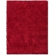 preview thumbnail 111 of 123, SAFAVIEH August Shag Veroana Solid 1.5-inch Thick Rug 8' x 10' - Red - Rectangle