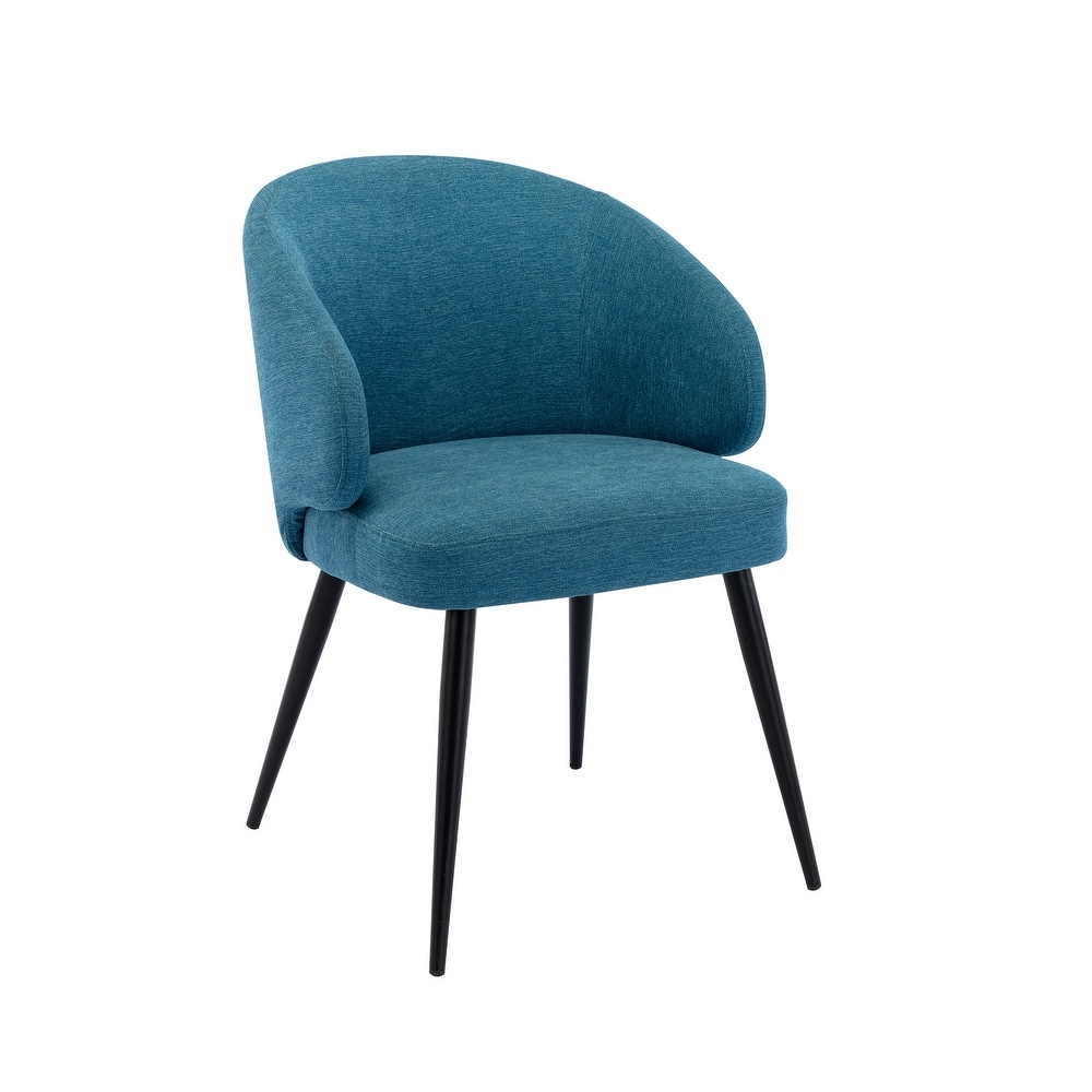 Teal discount suede chair