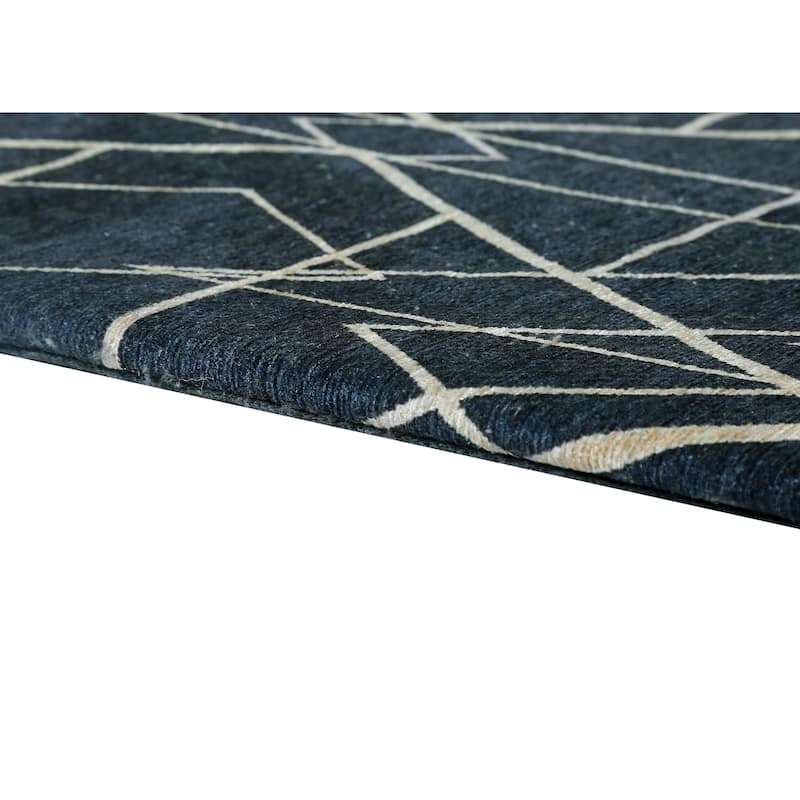 Luxurious Woven Cotton Cushioned Thick Kitchen Mat Rug - Anti-Fatigue, Anti-Skid, - 18''x30''