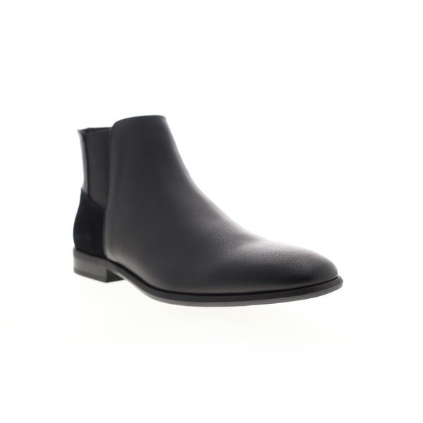 calvin klein black chelsea boots