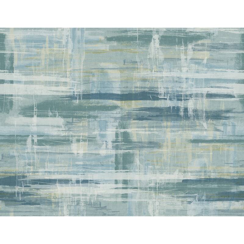 A-Street Prints Marari Teal Distressed Texture Wallpaper