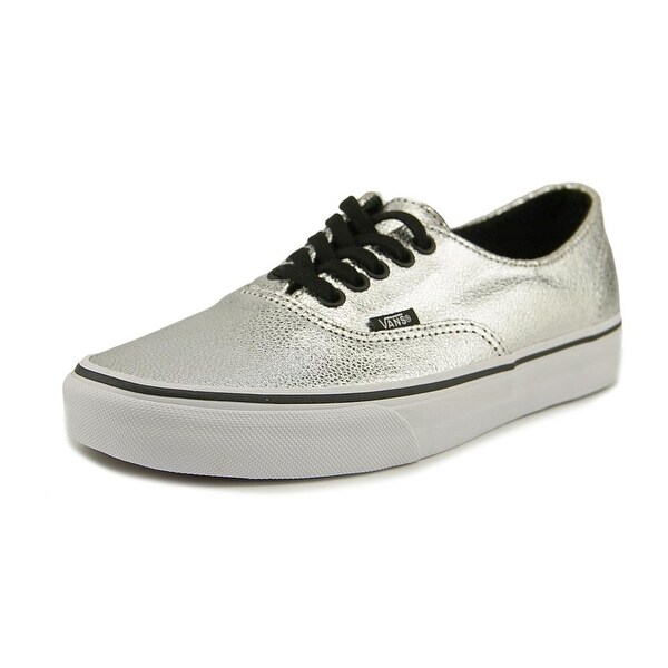 vans authentic silver