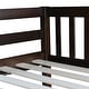 preview thumbnail 20 of 58, Rubber Wood Bunk Bed Frame with 2 Drawers,Convertible into 2 Beds