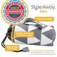 preview thumbnail 4 of 4, Creative QT SlideAway, Hearts Print, On-The-Go Mini Storage Bag and Table Top Play Mat