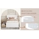 preview thumbnail 4 of 7, Twin Size Wooden Platform Bed Frame with Headboard & 2 Storage Drawers