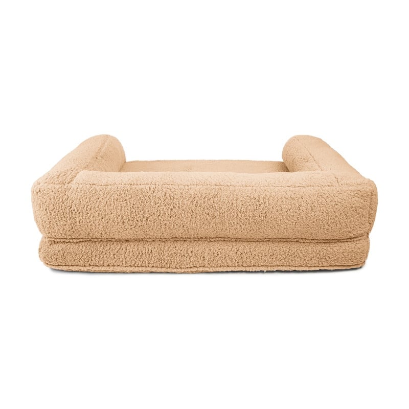Sherry Kline Sherpa Couch 3-Sides Bumper Dog Bed