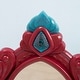 preview thumbnail 2 of 5, Qaba Kids Vanity Set with Self-Opening Magic Mirror, Princess Makeup Vanity Table Set with Music, Tabletop with Lights - Blue