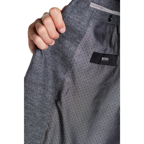 hugo boss jacket flannels