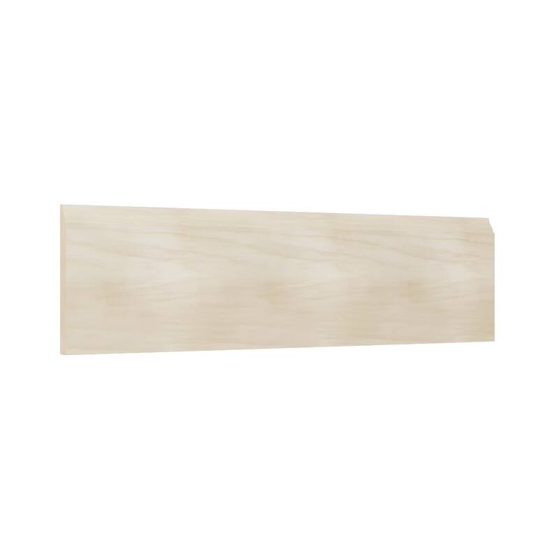 WM618: 9/16-in D x 5-1/4-in W x 96-in L Americraft Solid Hardwood Stain Grade Ogee Base Moulding