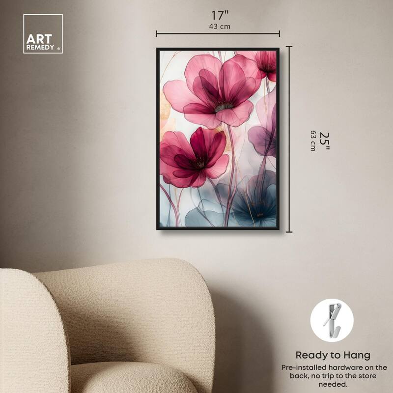Filigree Flora II Canvas by Art Remedy