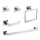 preview thumbnail 20 of 32, PROOX 5 Piece Bathroom Hardware Sets Brushed Nickel