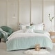 preview thumbnail 13 of 19, Jojo Cotton Jacquard 7-piece Comforter Set by Urban Habitat Ivory - Full - Queen