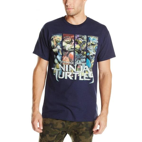 Shop Teenage Mutant Ninja Turtles Men S 4 Panels Ninja Turtles 2014 Movie T Shirt Overstock 20669605