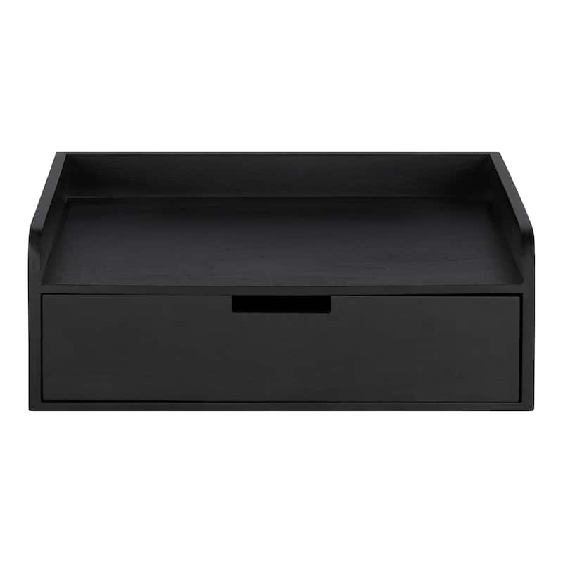 Kate and Laurel Kitt Premium Sold Wood Floating Shelf Side Table