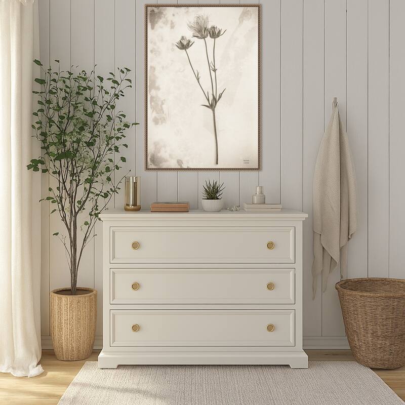 Wildflower Journal Vintage No. 8 by Nathan Larson Framed Canvas Wall Art Print