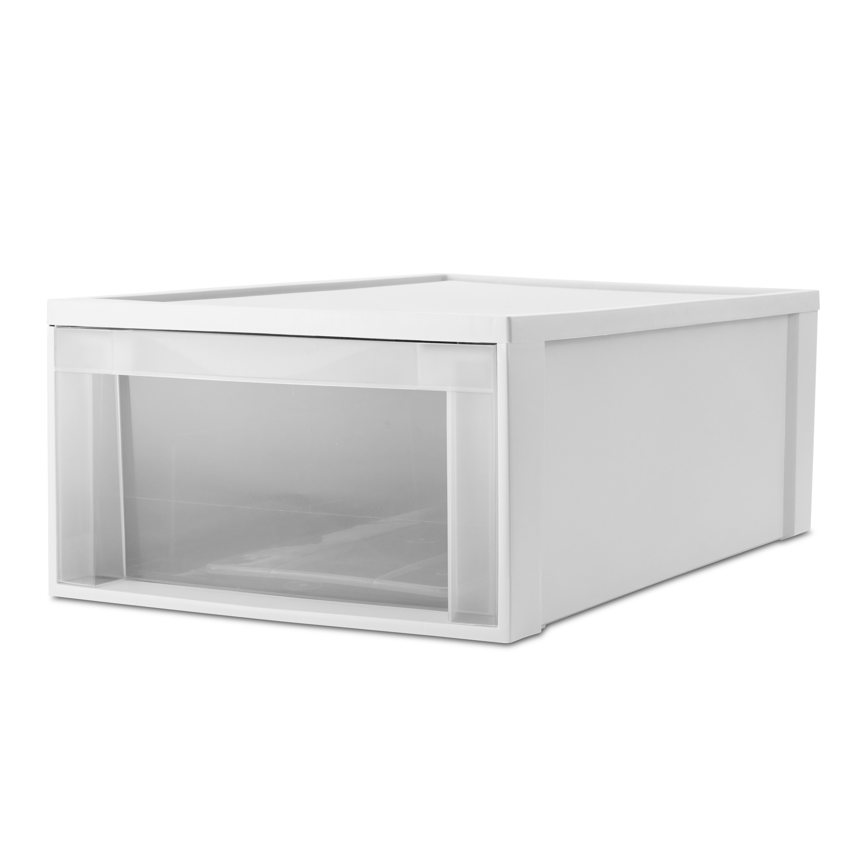 STARPLAST Under Bed Storage Drawer, White