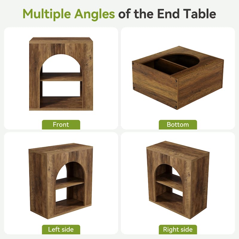 End Table with Storage