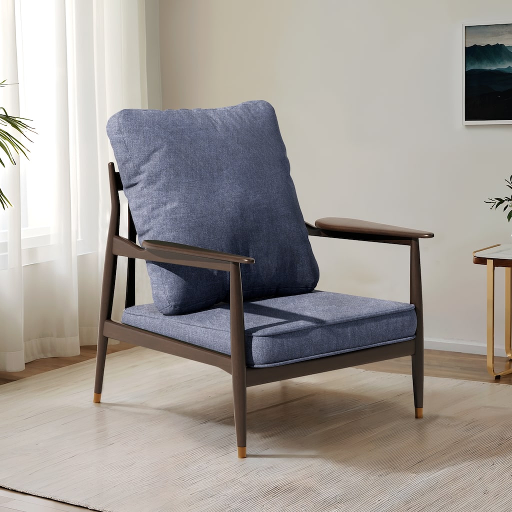 Pellebant 22 x 21 x 3.5 in Patio Deep Seat Chair Outdoor Cushion Set