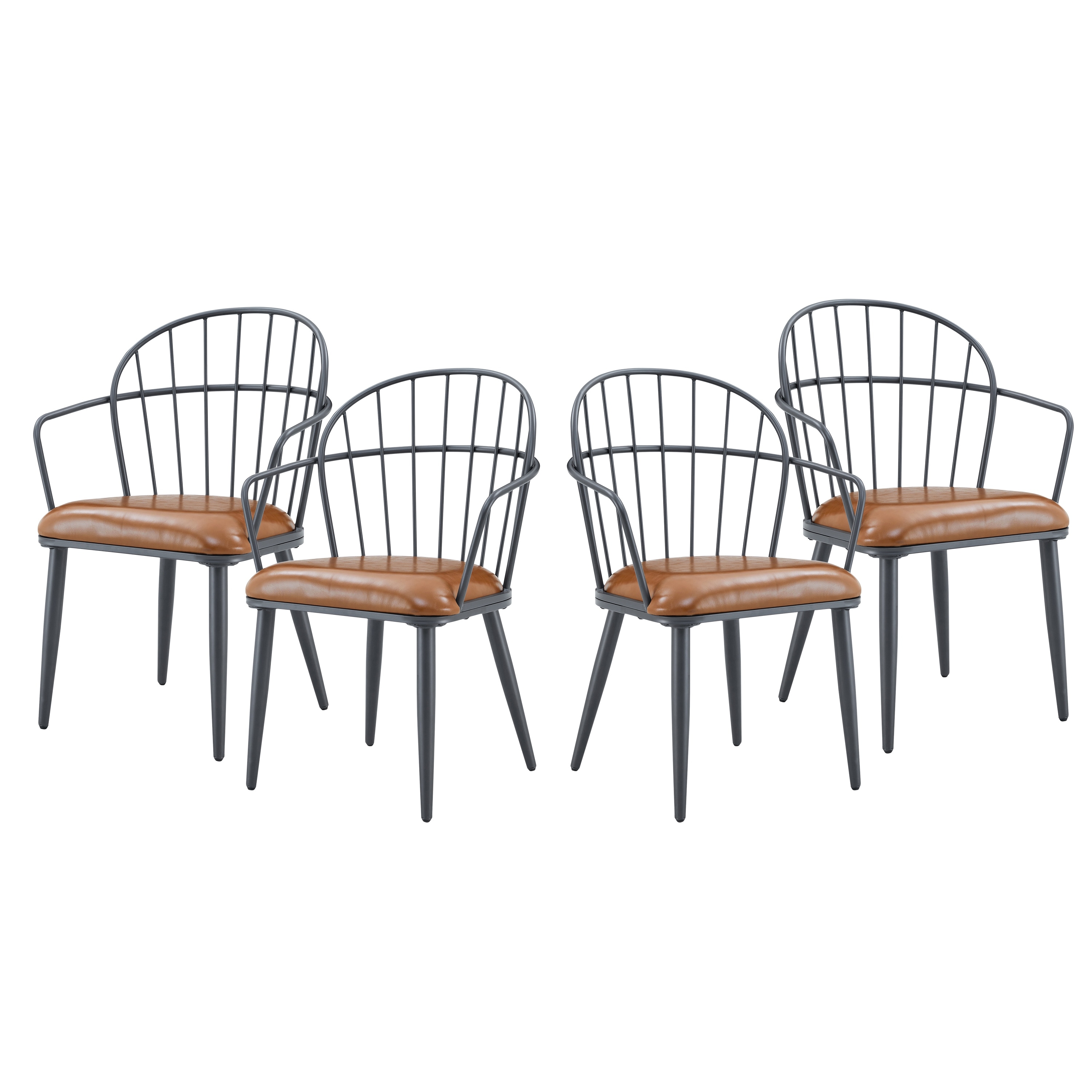 Christopher Knight Home Indoor Dining Chair With Metal Legs