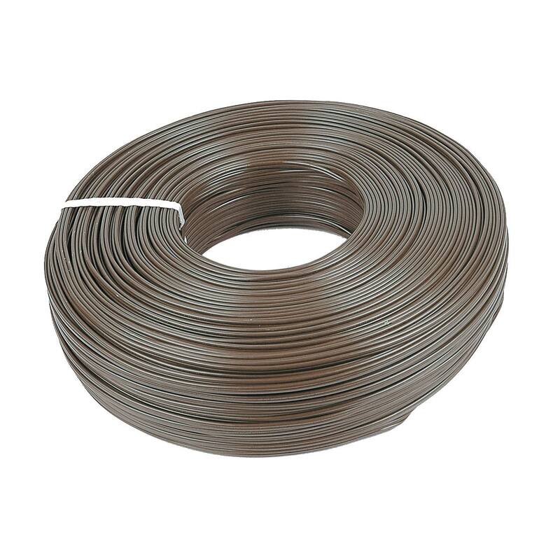 Novelty Lights 1,000 Foot Zip Cord Wire, Green, 18 Gauge, SPT-1 - Brown