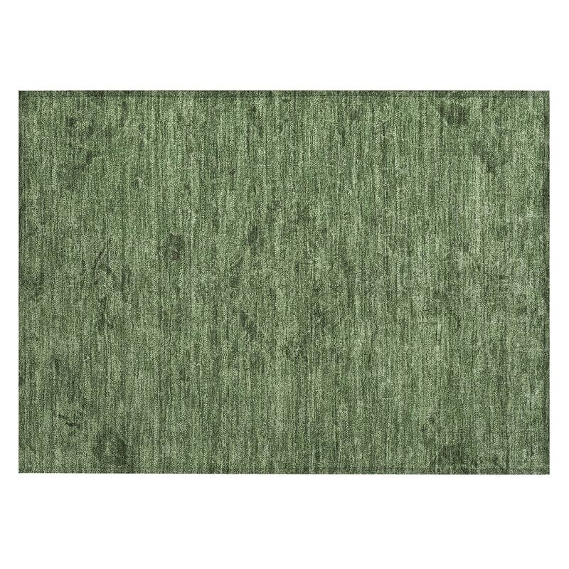 Machine Washable Indoor/ Outdoor Vintage Traditional Chantille Rug