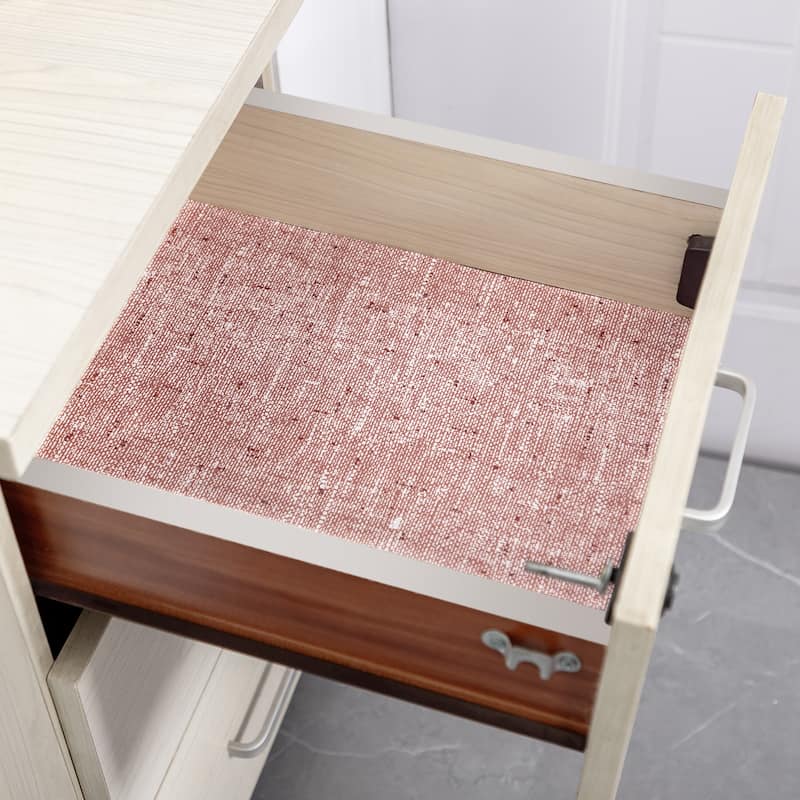 printed foam kitchen shelf liner Independence Day Red Pink Style