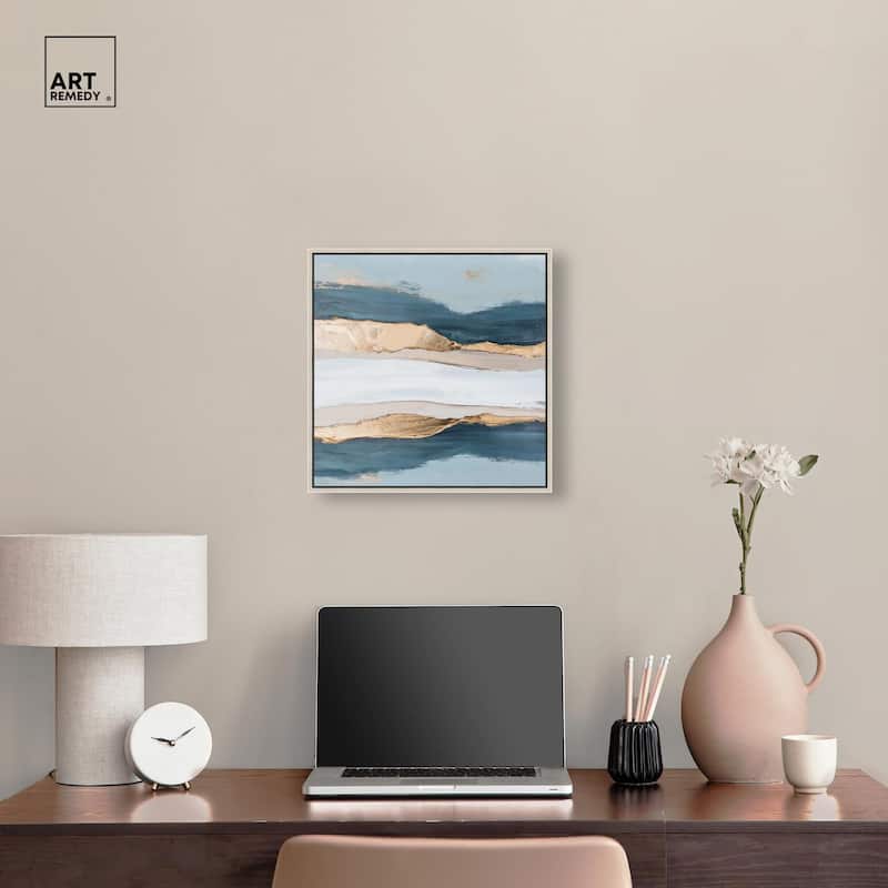 Crystalline Depths I Canvas by Art Remedy