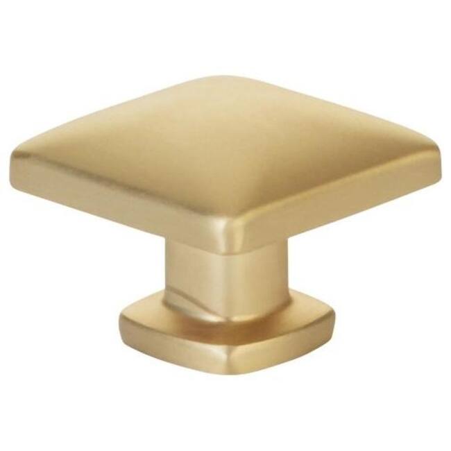 Emtek 86643 Lawson 1-1/4" Square Cabinet Knob from the Timeless - Satin Brass