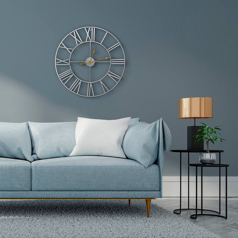 Sorbus 24" Oversized Wall Clock (Roman)