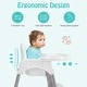 preview thumbnail 10 of 20, Babyjoy 4-in-1 Convertible Baby High Chair Feeding with Removable - See Details