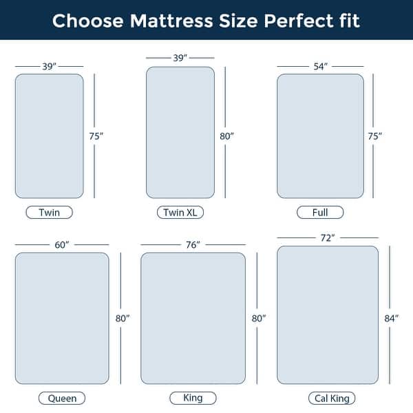 Mattress in a Box, 6 inch Cooling Gel Green Tea Memory Foam Mattresses, Medium Firm Bed Mattress