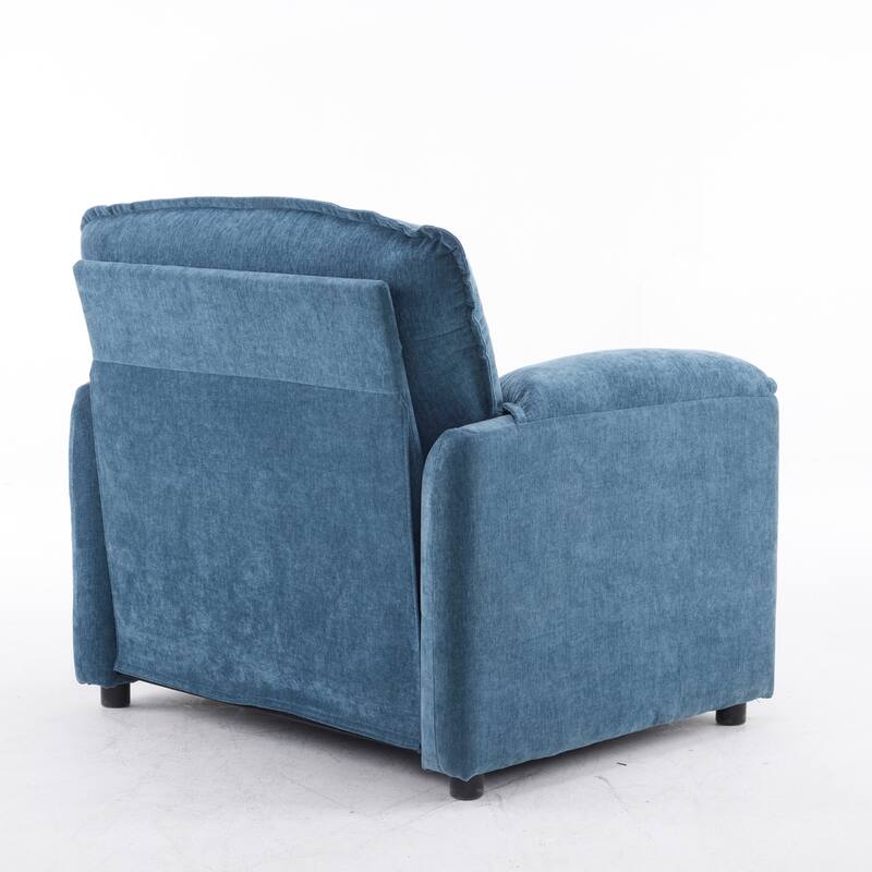 Comfortable Plush Armchair for Relaxation and Reading