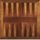 preview thumbnail 3 of 2, Butler Morphy Antique Cherry Square Game Table - Medium Brown