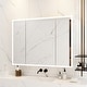 preview thumbnail 6 of 16, Sleek Anti-Fog Bathroom Medicine Cabinet with Dimmable LED Lights - 45.9"