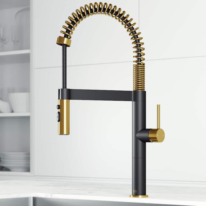 Vigo VG02052 Edison 1.8 GPM 20" H Single Handle Single Hole Pre-Rinse