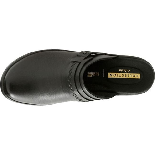 clarks delana amber clog
