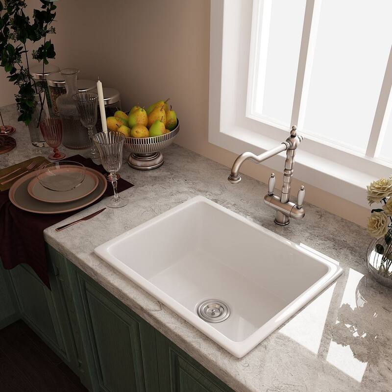 Eridanus Oslo 24-inch Undermount / Drop-in Kitchen Sink