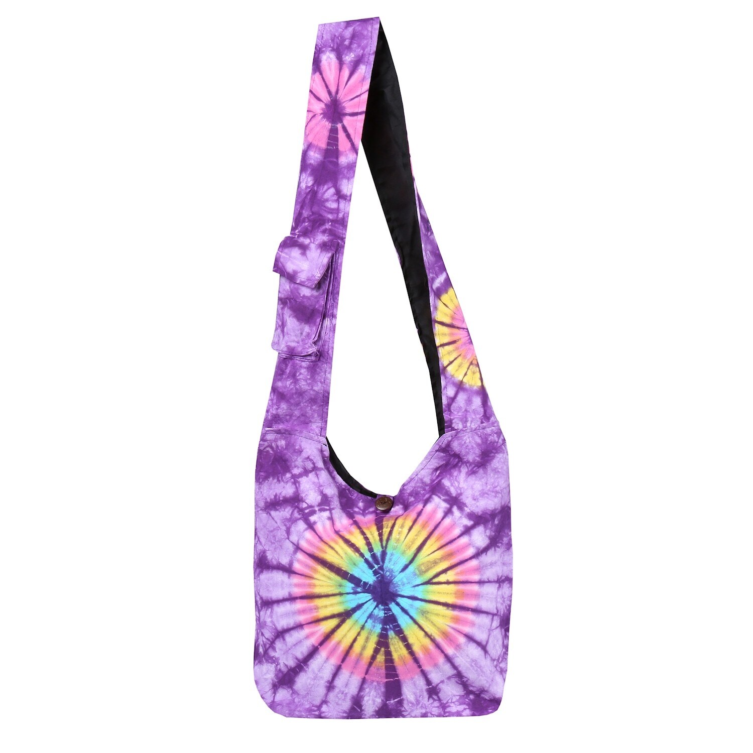 tie dye cross body bag