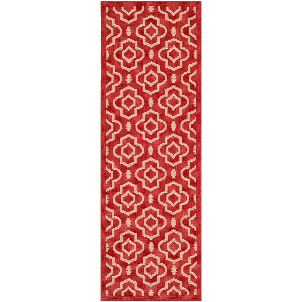 SAFAVIEH Courtyard Ketty Indoor/ Outdoor Waterproof Patio Backyard Rug