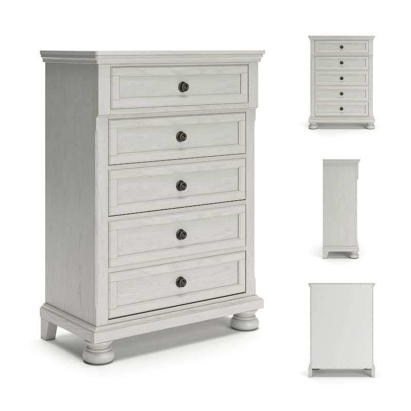 Signature Design by Ashley Robbinsdale White Dresser
