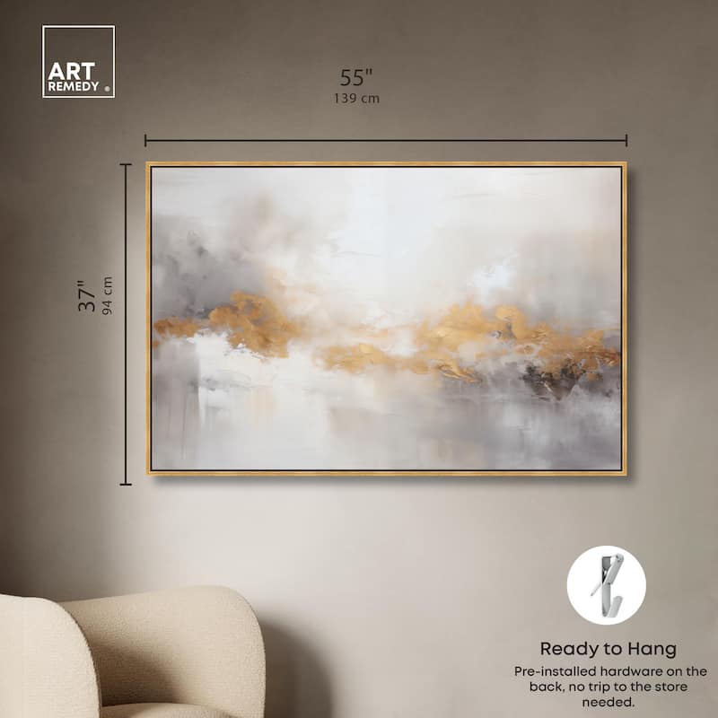 Golden Hour III Canvas by Art Remedy