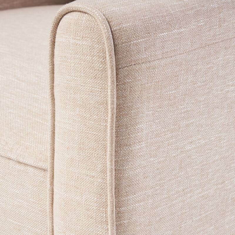 Roomfitters Fabric Push Back Chair for Elegant Home Decor, Navy Blue