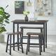 Simple Living Galena Farmhouse 4-piece Counter Height Dining Set